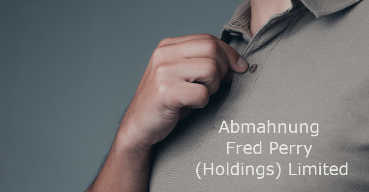 Fred Perry Abmahnung
