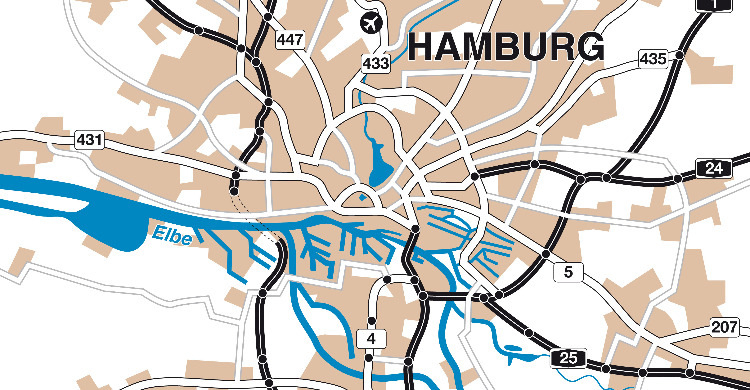 Abmahnung Kartografie | Stadtplan