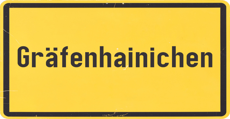 Gräfenhainichen ist Sitz der Wortmarke Anzeigenhauptmeister