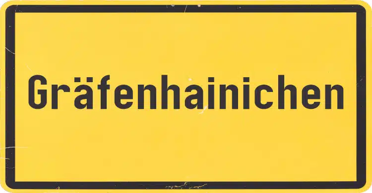 Gräfenhainichen ist Sitz der Wortmarke Anzeigenhauptmeister